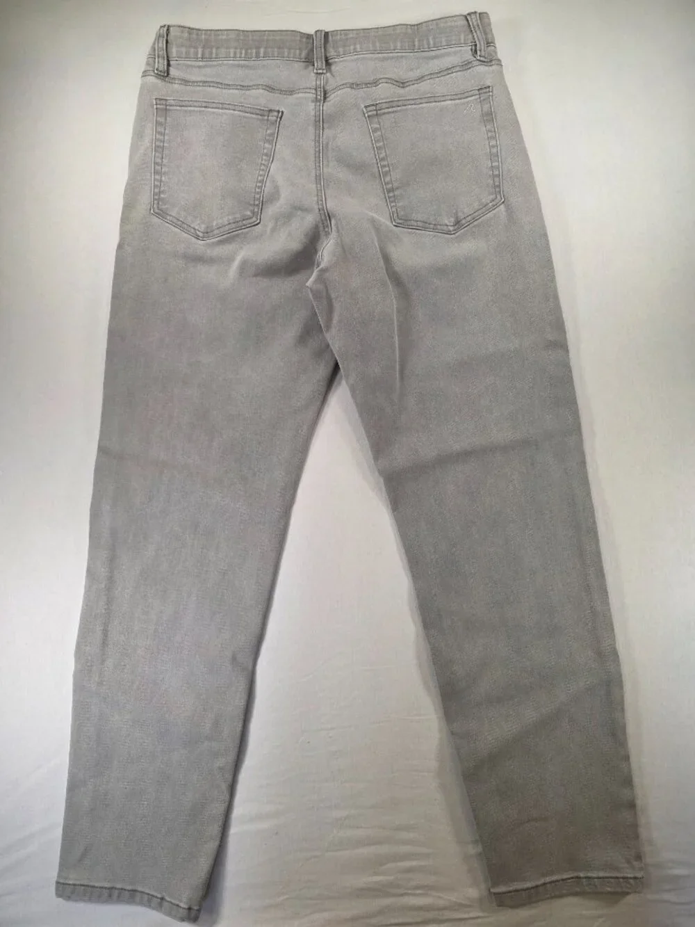 REDVANLY Ranstead Jeans Denim Pull On Pants Stretch  Gray Large (34x30)